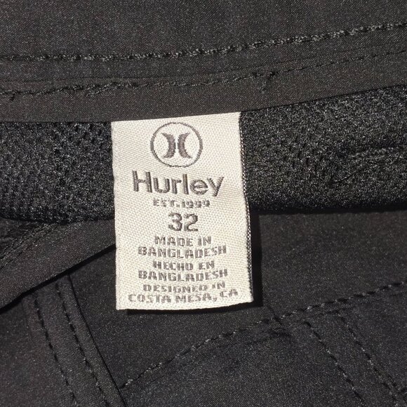 HURLEY MENS SHORTS GOLF DRY FIT MOISTURE WICKING SIZE 32 - Picture 5 of 6